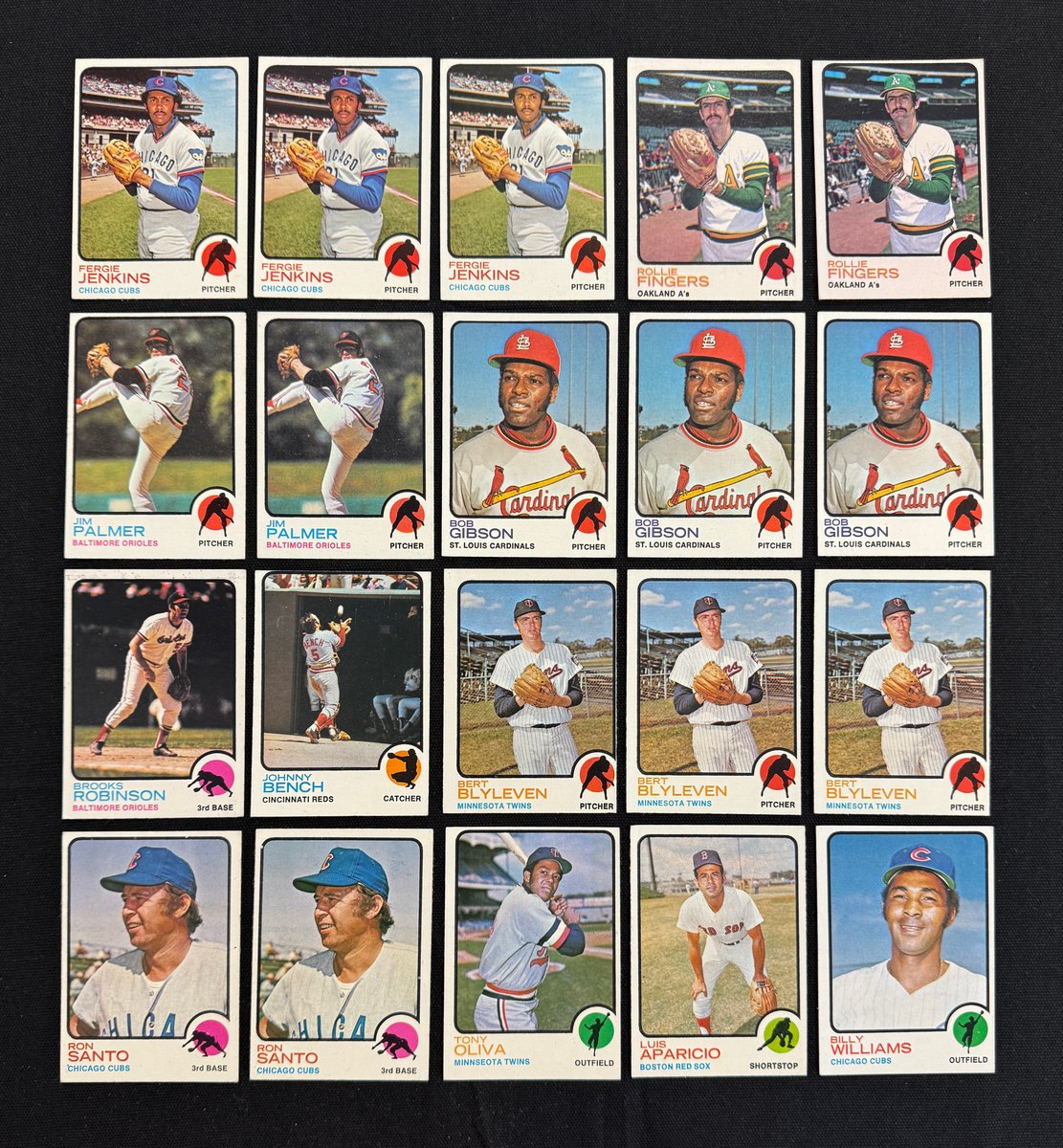 Vintage Breaks Purchases 1973 Topps Baseball Card Collection