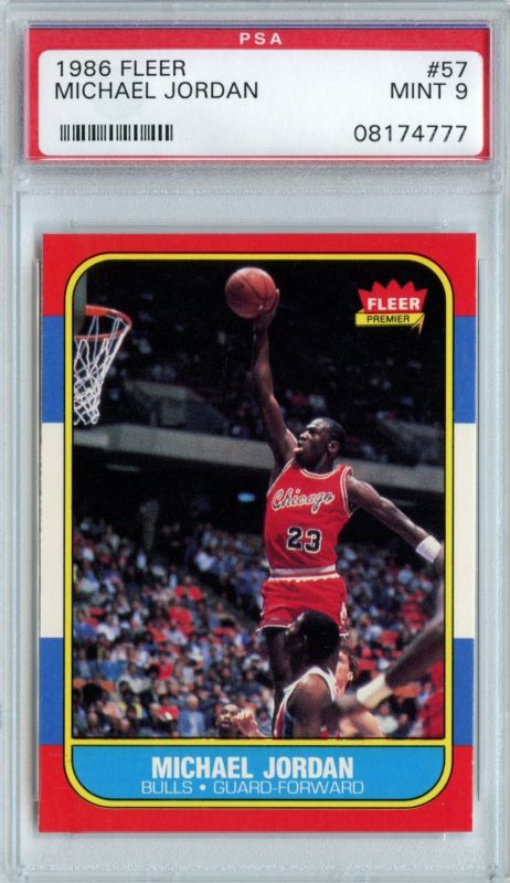 1986 hotsell fleer jordan