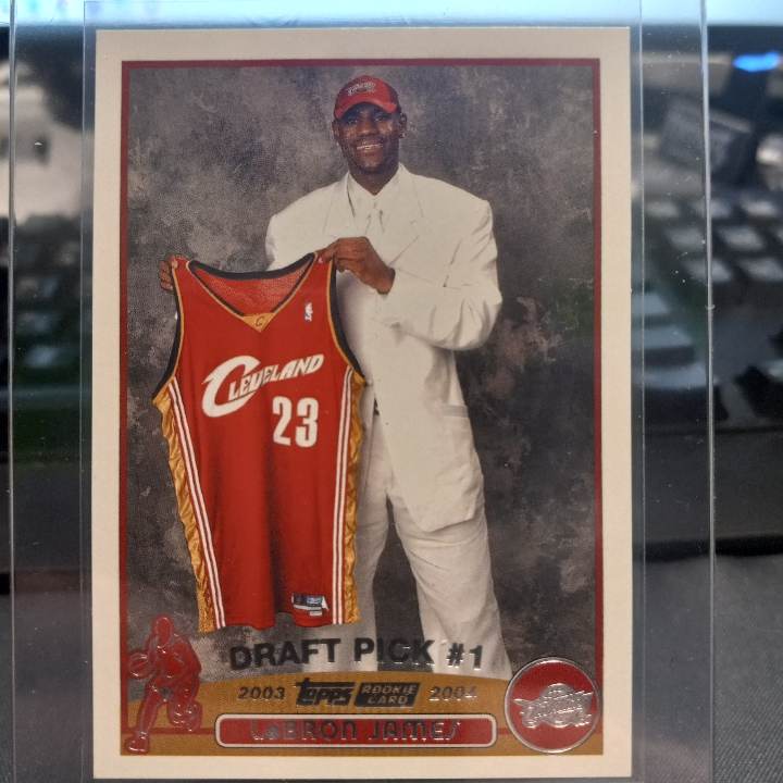 lebron topps rookie
